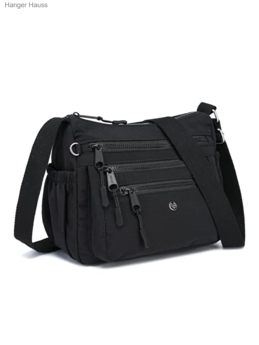 Nylon Crossbody Bag Multi Pocket Purse Women